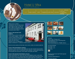 Hotel U Vlka ubytování české Budějovice