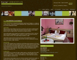 Hotel AMADEUS ubytování české Budějovice