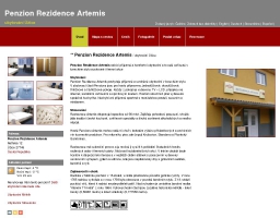 Penzion Rezidence Artemis ubytování Úžice