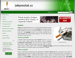 Jakprestat.cz,  web o kouření a odvykání