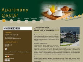 Apartmány Cestář ubytování Boží Dar