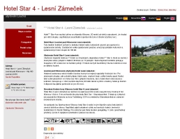 Hotel Lesní Zámeček ubytování Loučná