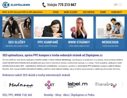 SEO, optimalizace, Copywriting - Zlepšujeme.cz