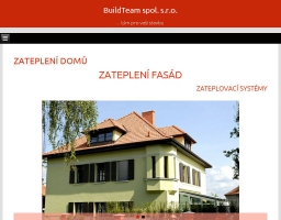 Zateplení fasád domů, dotace na zateplení - BuildTeam, spol s.r.o. |