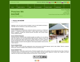 Penzion NA BAŽINě ubytování Náměš nad Oslavou