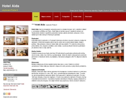 Hotel Aida ubytování Praha 8