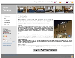 Hotel Populus ubytování Praha 3-Žižkov