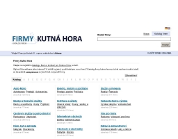 Firmy Kutná hora