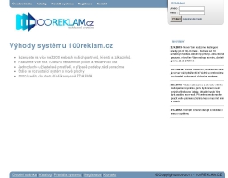 Reklamní systém 100reklam.cz