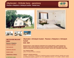 česká pohoda - Penzion v Rokytnici v Orlických horách
