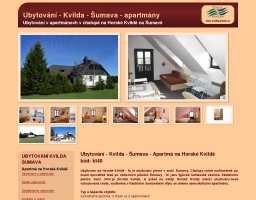 Apartmá na Horské Kvildě na Šumavě