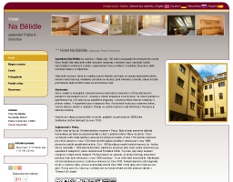 Hotel Na Bělidle ubytování Praha 5-Smíchov
