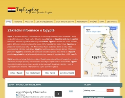 Egypt - počasí, last minute, mapa a dovolená v Egyptě
