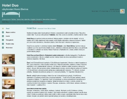 Hotel Duo ubytování Horní Bečva