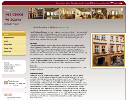 Hotel Residence řetězová ubytování Praha 1