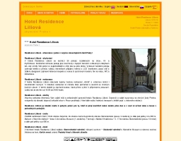 Hotel Residence Liliová ubytování Praha 1