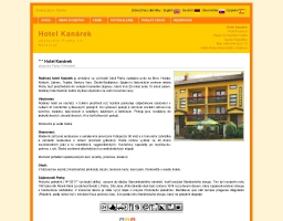 Hotel Kanárek ubytování Praha 10-Hostivař