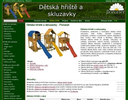 Dětská hřiště a skluzavky – Floranet