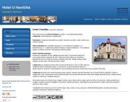 Hotel U Havlíčka ubytování Luhačovice