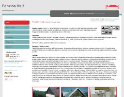 Penzion Hajá ubytování Tanvald