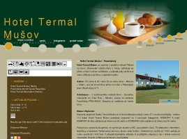 Hotel Termal Mušov ubytování Pasohlávky