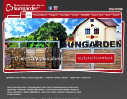 Ubytování Apartmá SunGarden Liberec