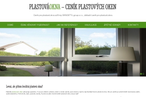 Ceník plastových oken a dveří od Oknostylu Blansko