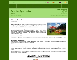 Penzion Sport relax club ubytování Dobrá