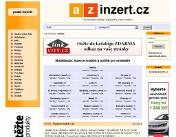 Model bazar, inzerce modelů