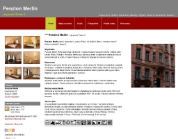 Penzion Merlin ubytování Praha 2