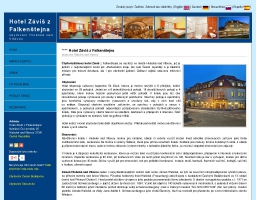 Hotel Záviš z Falkenštejna ubytování Hluboká nad Vltavou