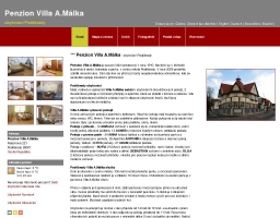 Penzion Villa A.Málka ubytování Poděbrady