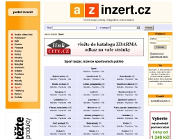 Sport bazar, sportovní inzerce