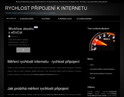 Rychlost připojení k internetu