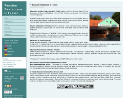 Penzion Restaurace U Tesařů ubytování Nové Syrovice