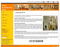 Hotel Švamberský dům ubytování český Krumlov