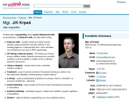 Mgr. Jiří Krpeš web copywriting