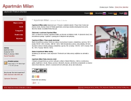 Apartmán Milan ubytování Praha 5-Jinonice