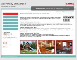 Apartmány SunGarden ubytování Liberec XIV - Ruprechtice