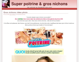 Super poitrine et gros nichons