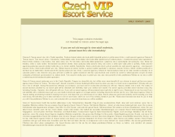 Czech VIP escort service