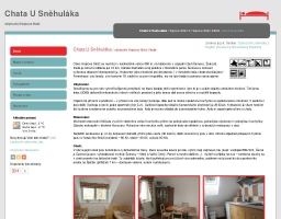 Chata U Sněhuláka ubytování Hojsova Stráž