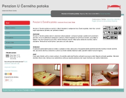 Penzion U černého potoka ubytování Nová Lhota