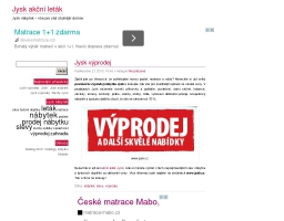 Jysk akční leták
