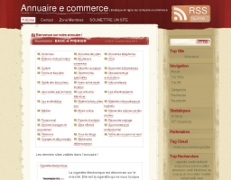 Annuaire e commerce en ligne