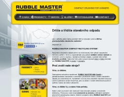 Mobilní drtiče RUBBLE MASTER