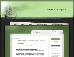 Japonský topol