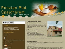 Penzion Pod Špejcharem ubytování Třeboň