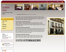 Hotel U Staré Paní ubytování Praha