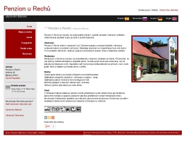 Penzion u Rechů ubytování Blansko